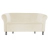 Sofa Milo MG50 kremowy nogi chrom