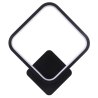 LED square black metal wall lamp AT78-1KL-Black