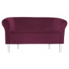 Sofa Milo MG02 śliwka nogi 20 białe