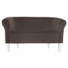 Sofa Milo MG05 brąz nogi 20 białe