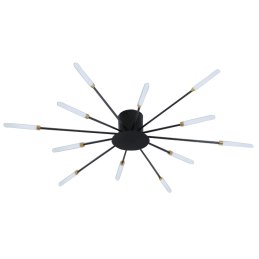 Plafon lampa LED sufitowa metalowa AT87-12SL-Black