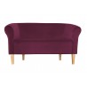 Sofa Milo MG02 śliwka nogi 20 buk