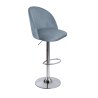 Hoker krzesło barowe obrotowe SILVER noga chrom BL06