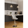 Hoker krzesło barowe obrotowe SILVER noga chrom BL06