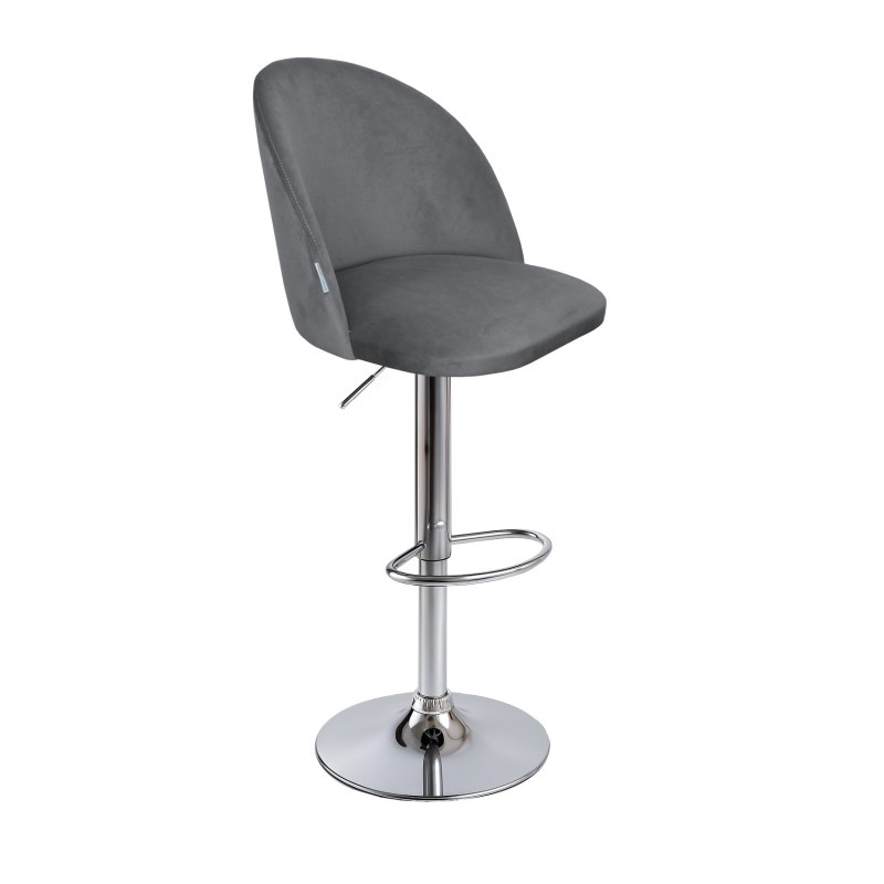 Hoker krzesło barowe obrotowe SILVER noga chrom BL14