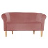 Sofa Milo MG58 róż indyjski nogi 20 buk