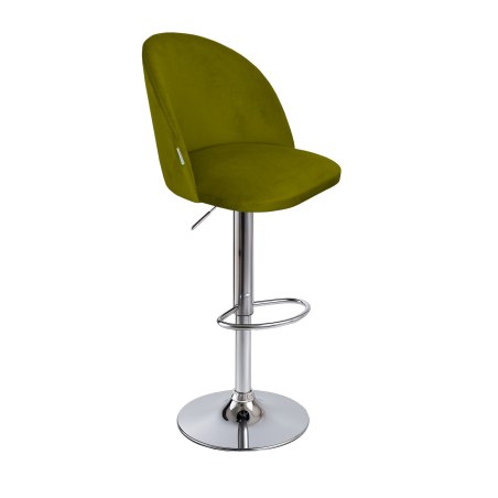 Hoker krzesło barowe obrotowe SILVER noga chrom BL75