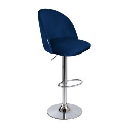Hoker krzesło barowe obrotowe SILVER noga chrom MG16