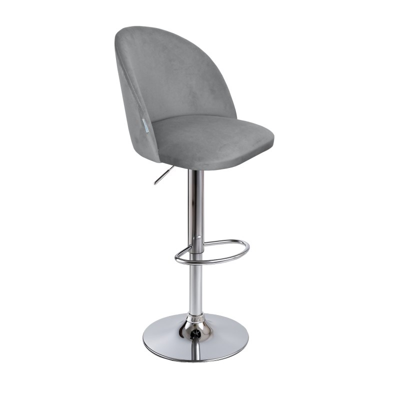 Hoker krzesło barowe obrotowe SILVER noga chrom MG17