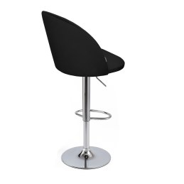 Hoker krzesło barowe obrotowe SILVER noga chrom MG19