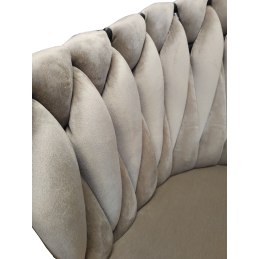 Krzesło ROSA plecione noga czarna MG06