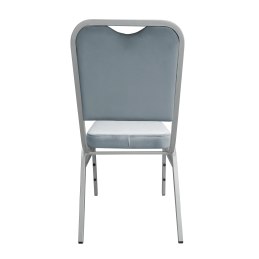Krzesło Marco tkanina Welur bankietowe konferencyjne stelaż