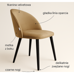 Krzesło obrotowe Colin Vogue 14– biała podstawa, styl i wygoda