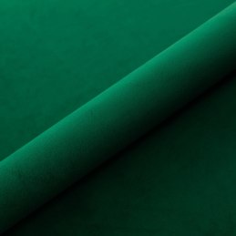 Fotel CLUB z podnóżkiem w tkaninie welur – turkusowy, elegancki fotel z podnóżkiem