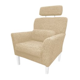 Fotel DENVER tkanina Rolf – elegancki z nogami venge
