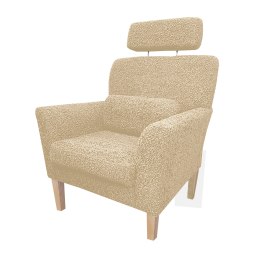 Fotel DENVER tkanina Rolf – elegancki z nogami venge