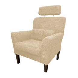 Fotel DENVER tkanina Rolf – elegancki z nogami venge