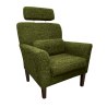 Fotel DENVER tkanina Rolf – elegancki z nogami venge
