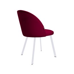 Krzesło Colin tkanina Welur noga metalowa