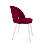 Krzesło Colin tkanina Welur noga metalowa