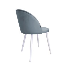 Krzesło Colin tkanina Welur noga metalowa