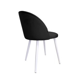 Krzesło Colin tkanina Welur noga metalowa