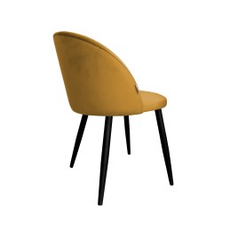 Krzesło Colin tkanina Welur noga metalowa