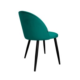 Krzesło Colin tkanina Welur noga metalowa