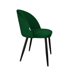 Krzesło Colin tkanina Welur noga metalowa