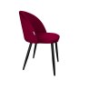 Krzesło Colin tkanina Welur noga metalowa