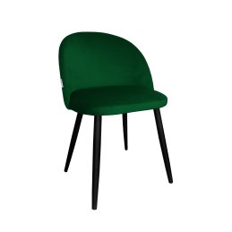 Krzesło Colin tkanina Welur noga metalowa