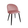 Krzesło Colin tkanina Welur noga metalowa