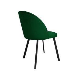 Krzesło Colin tkanina Welur noga metalowa