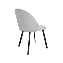 Krzesło Colin tkanina Welur noga metalowa