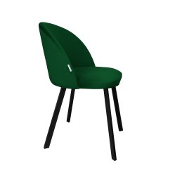 Krzesło Colin tkanina Welur noga metalowa