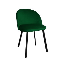 Krzesło Colin tkanina Welur noga metalowa