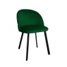 Krzesło Colin tkanina Welur noga metalowa