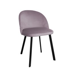 Krzesło Colin tkanina Welur noga metalowa