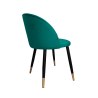 Krzesło Colin tkanina Welur noga metalowa