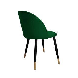 Krzesło Colin tkanina Welur noga metalowa