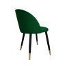 Krzesło Colin tkanina Welur noga metalowa