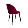 Krzesło Colin tkanina Welur noga metalowa