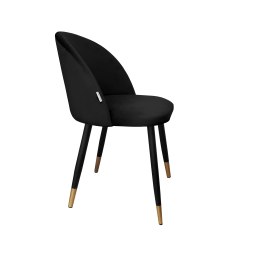 Krzesło Colin tkanina Welur noga metalowa