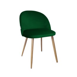 Krzesło Colin tkanina Welur noga metalowa