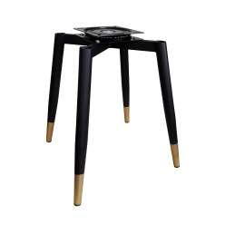 Krzesło Colin tkanina Welur noga metalowa