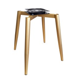 Krzesło Colin tkanina Welur noga metalowa