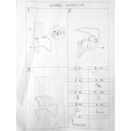 IVO Chair Modern Velvet Fabric Black Metal Frame Seat