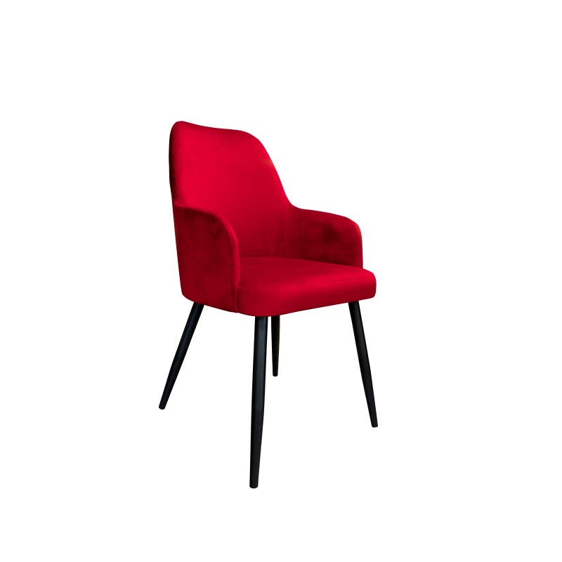 Krzesło WESTA welur nogi metalowe