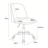 Fotel obrotowy Colin BL06 – styl i komfort do biura