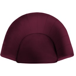 Fotel Glamour tkanina Welur podstawa metalowa